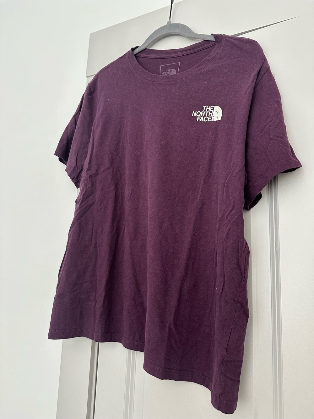 The North Face Women’s Short Sleeve Tee in Plum